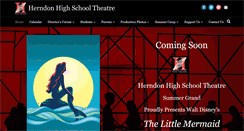 Desktop Screenshot of herndondrama.org